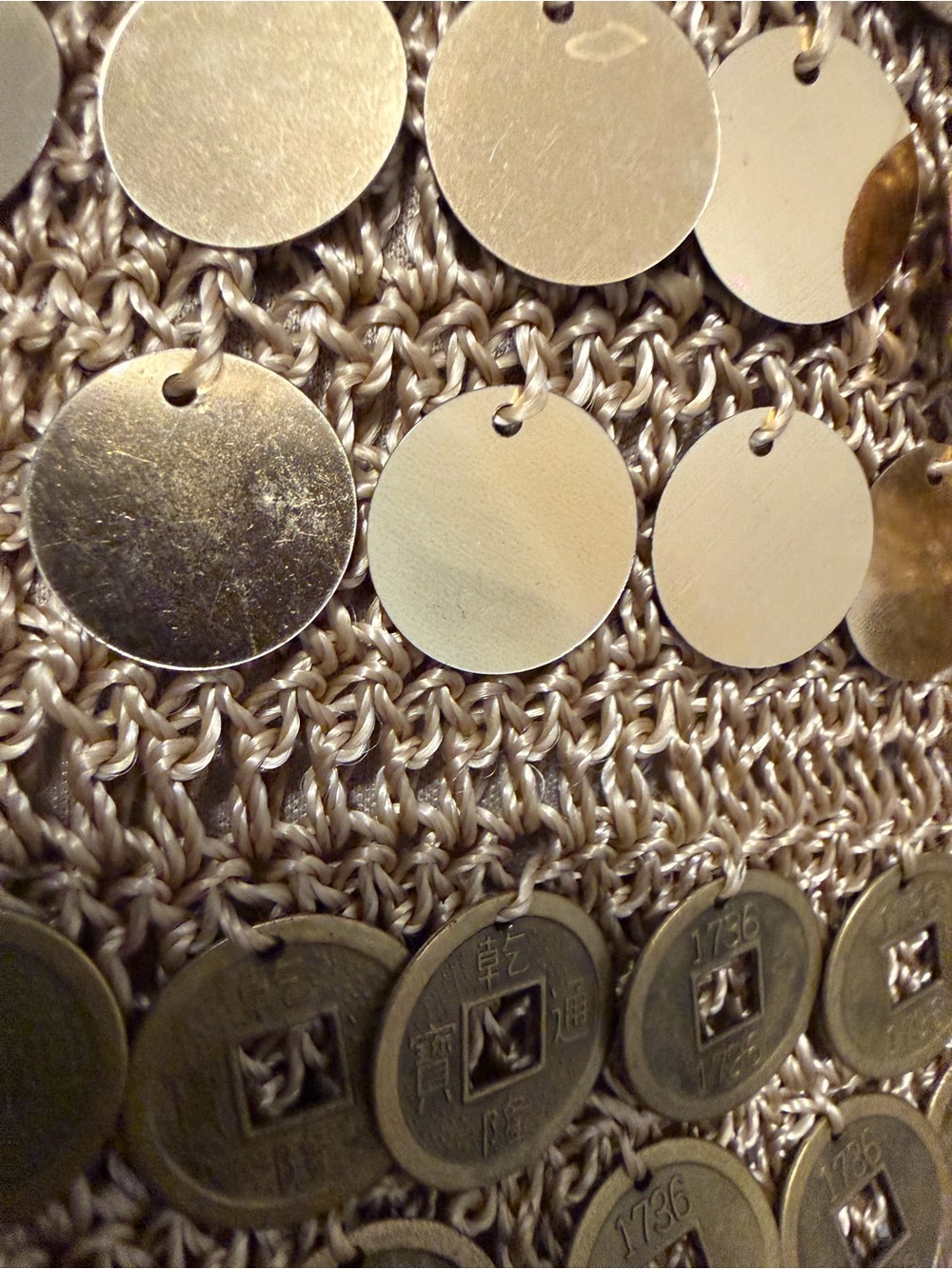 Gold Sequin Sleeveless Top - Picture 9 of 9